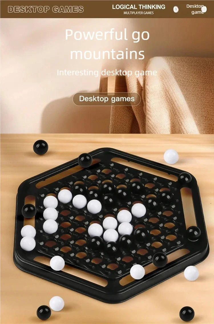 Push Chess Strategy Board Game for Family Fun