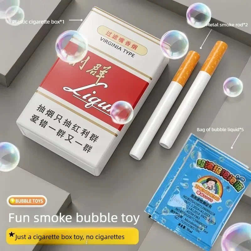 Novelty Cigarette Pack Bubble Toy - Funny Photo Prop