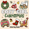 Cozy Friends Halloween Coloring Book for Adults and Teens