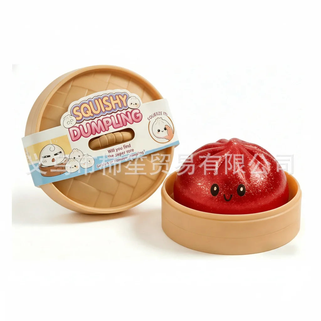Slow Rising Glitter Dumpling Squishy Stress Ball