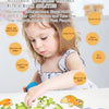 A box of puzzles featuring wooden animal jigsaw puzzles for children's educational play