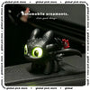 Glowing Toothless Dashboard Ornament with Movable Wings