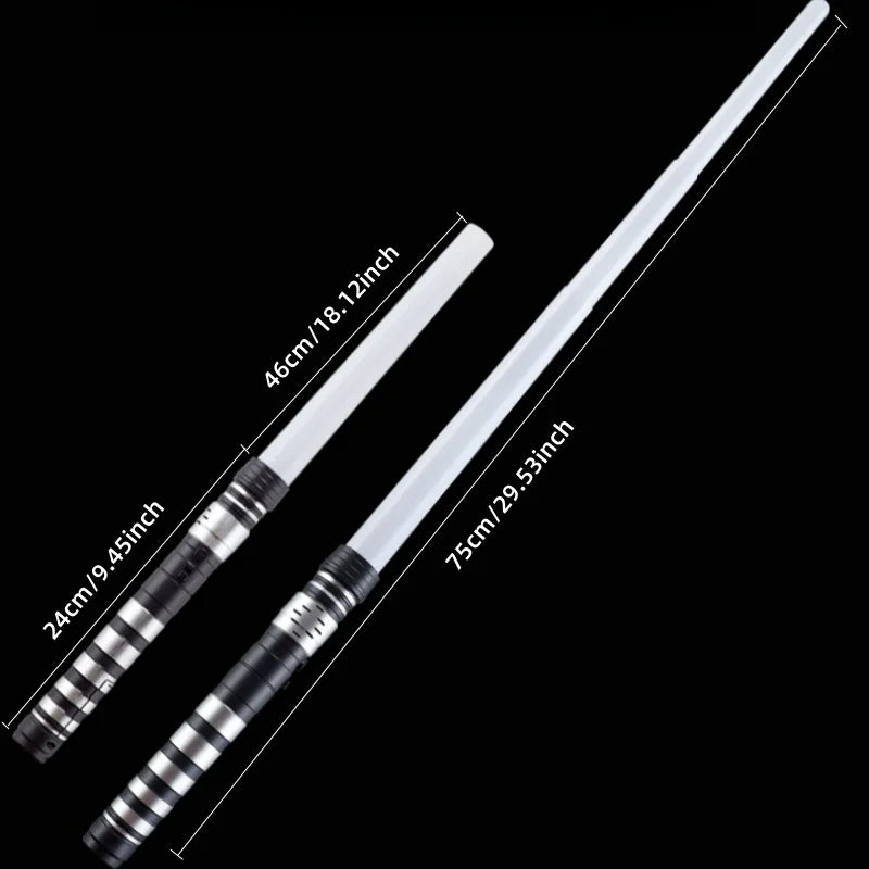 Retractable LED Lightsaber with Sound Effects & 7 Color Modes