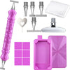 Diamond Painting Pen Set with Interchangeable Tips and Tray
