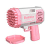 Electric Automatic Bubble Gun with 40 Holes
