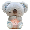 Cuddly Koala Plush Sleep Aid with Night Light and Soothing Sounds