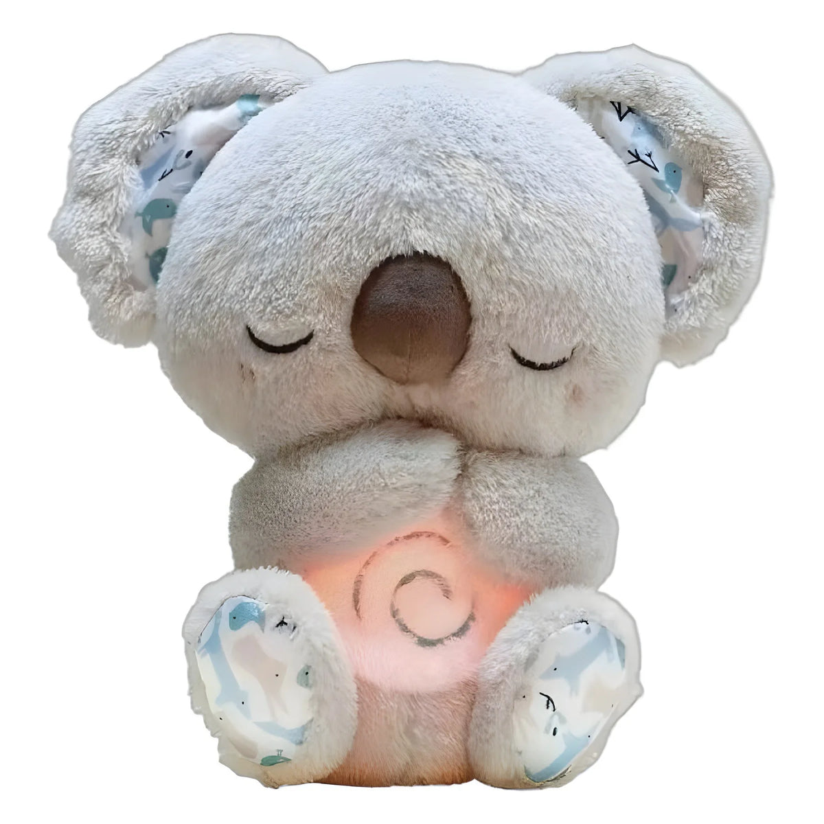 Cuddly Koala Plush Sleep Aid with Night Light and Soothing Sounds