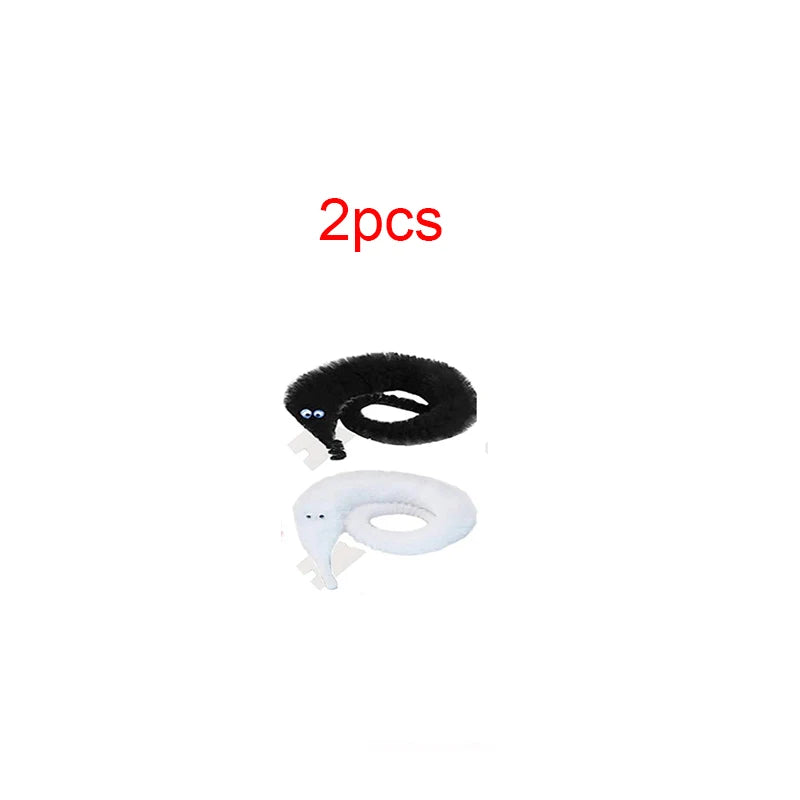 Fuzzy Magic Worm with Invisible String