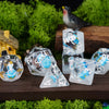 Cute Animal Resin Polyhedral Dice Set