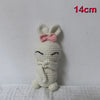 Handmade Amigurumi Plush Toy Set – Fox, Cow & Lamb Sleeping Dolls