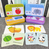 Montessori Wooden Animal Puzzle Set with Storage Box