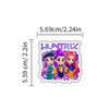 Cute Kawaii Cartoon Girl Sticker Pack (50-Piece)