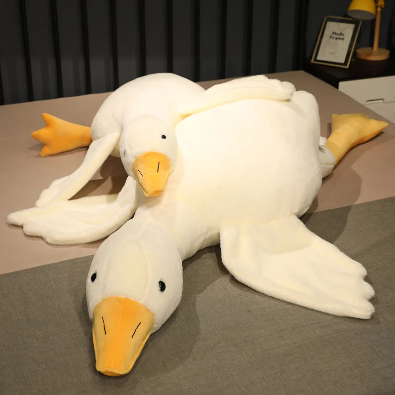 Extra-Large Yellow Duck Plush Pillow