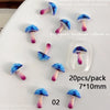 Fruit & Floral Resin Nail Art Decorations