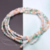 Mixed-Color Rondelle Glass Beads for Jewelry Making