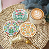 DIY Diamond Art Coaster Kit with Stand