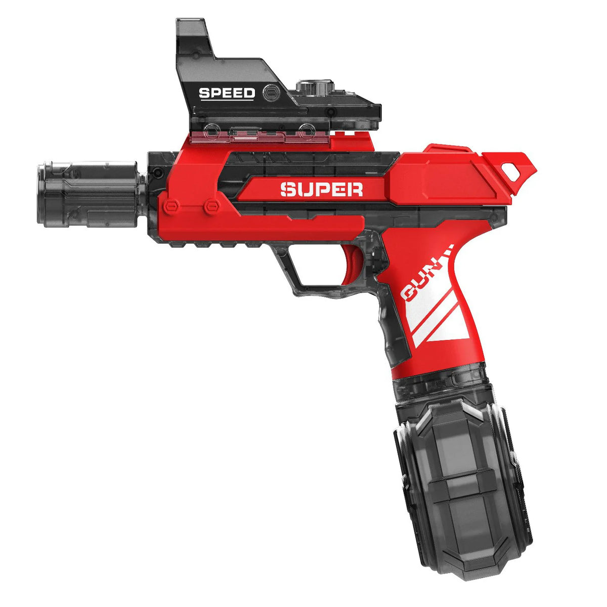 Electric Water Gun with Long-Range Shooting and Light Effects
