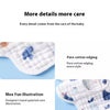 5-Pack Soft Cotton Muslin Bandana Bibs for Teething Babies