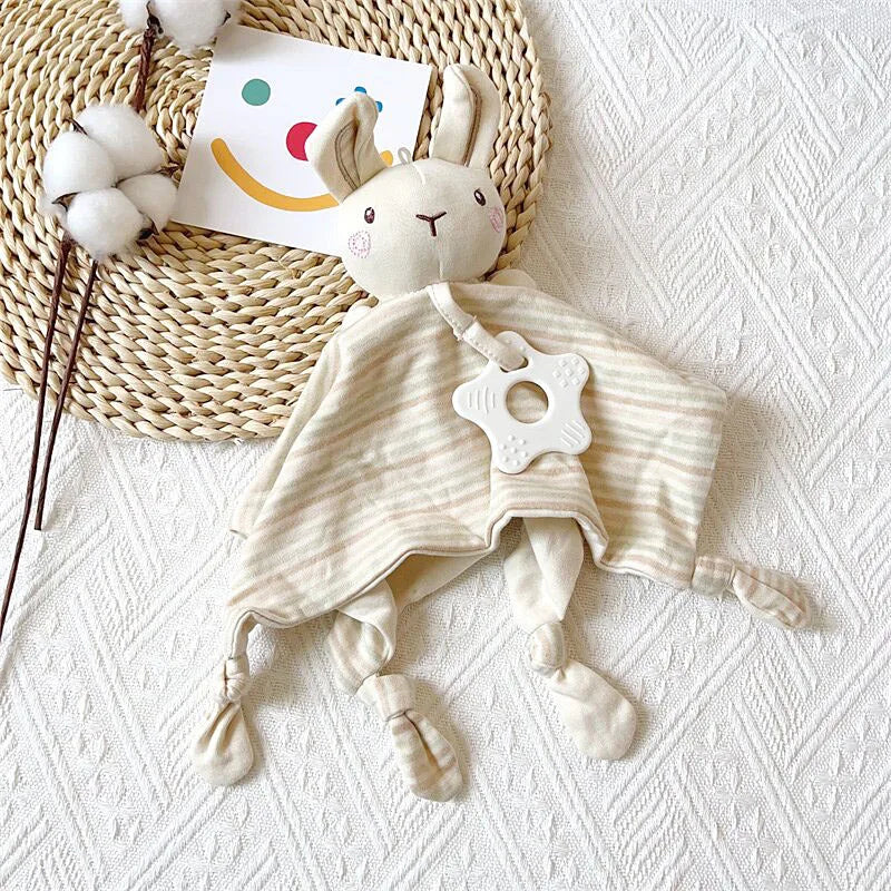 Cuddly Elephant Baby Comforter with Teether & Rattle