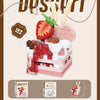 Cake-Shaped Building Block Set for Creative Home Décor