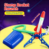 Glowing Stomp Rocket Launcher for Kids – Outdoor Step-to-Launch Toy with Soft Foam Tip
