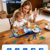 Felt Busy Book for Toddlers – Montessori Sensory Learning & Life Skills Activity Board