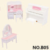 Forest Animal Miniature Dollhouse Furniture Set – 1/12 Scale Bedroom, Kitchen & Bathroom Decor