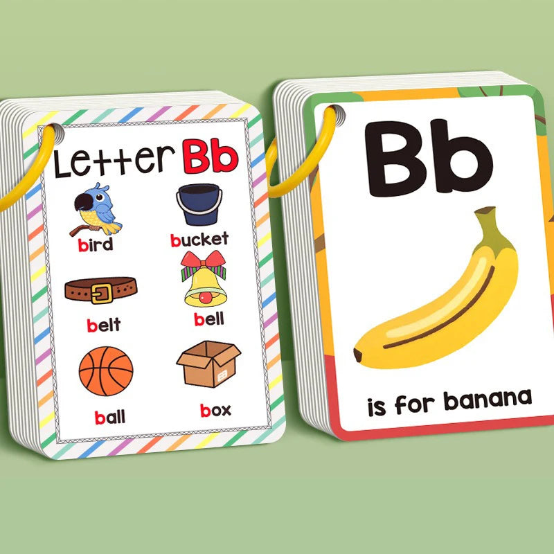 English Alphabet Flash Cards for Early Learning
