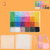 2.6mm Perler Beads Kit – 24 Colors, 12,000 Pieces for Pixel Art & DIY Crafts
