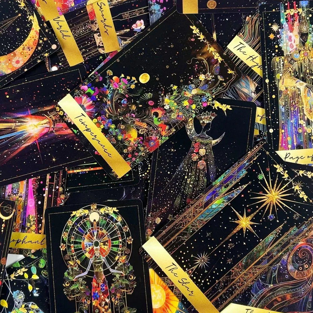 Blossom of Serenity Tarot Deck – 78 Card Complete Set