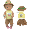 Adorable Romper Outfit Set for 16-Inch Dolls