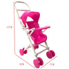Mini Doll Stroller Trolley with Shoes for 1/12 Scale Dolls