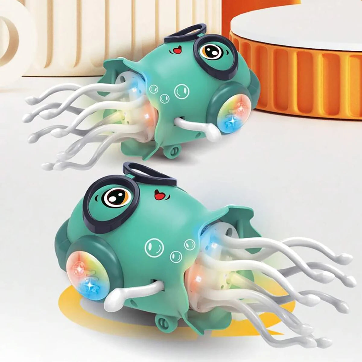 Interactive Dancing Jellyfish Toy with Auto-Sensing Avoidance