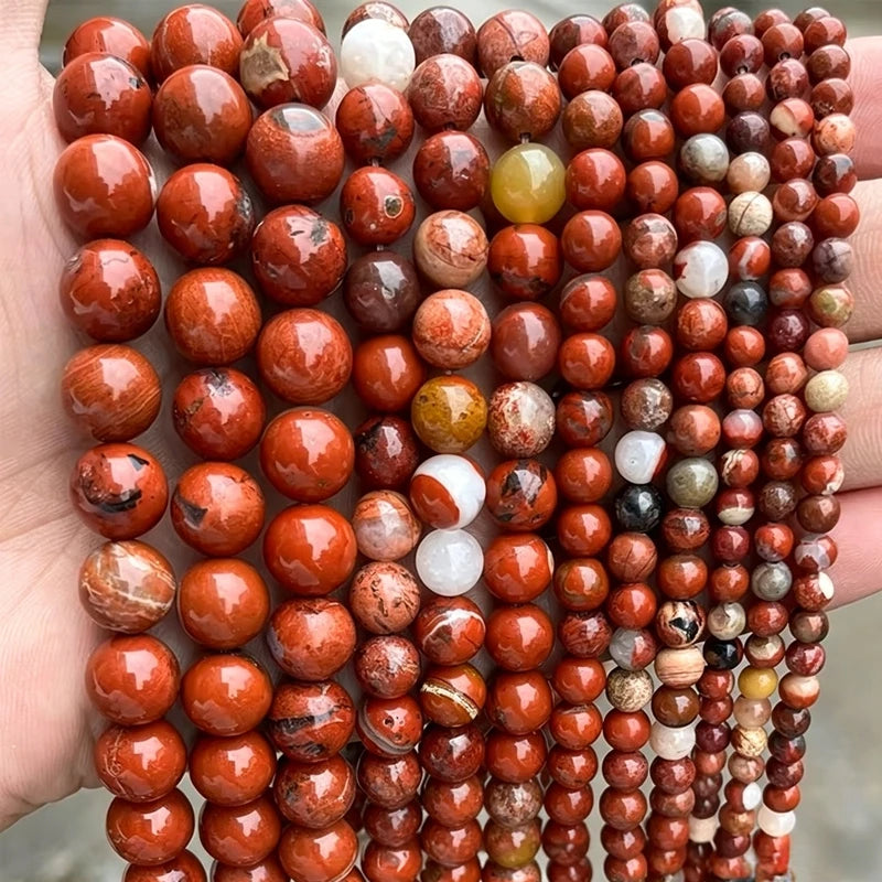 Natural Jade Round Beads for Jewelry Making