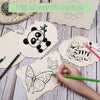 DIY Wooden Hanging Ornament Craft Kit (Set of 3)