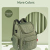 Large-Capacity Waterproof Diaper Backpack for Parents on the Go