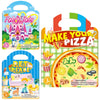 Reusable Jelly Sticker Books for Kids - Animal & Ocean Themes