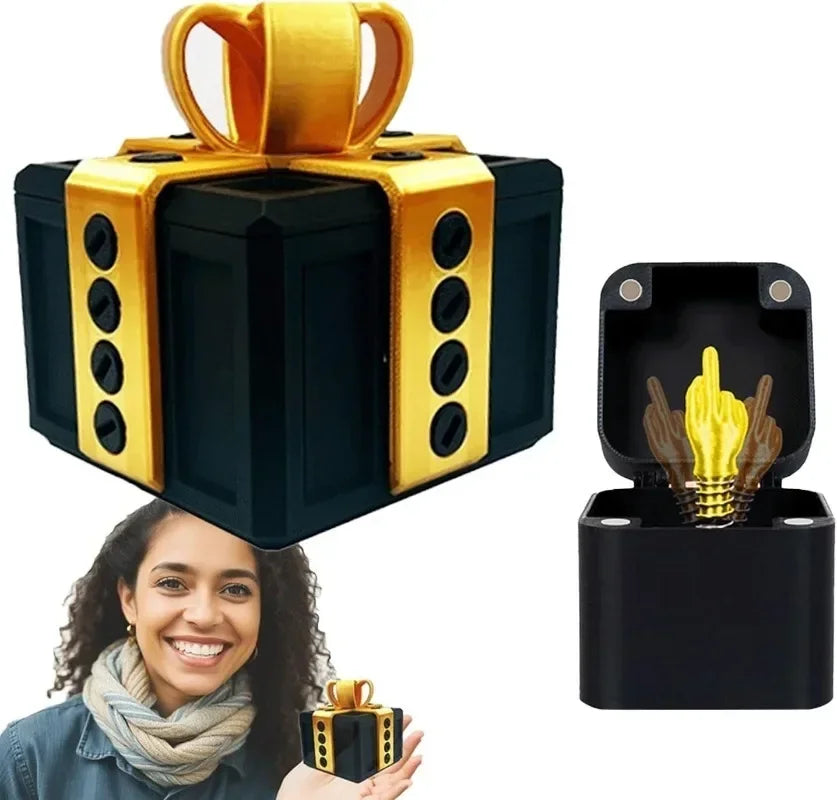 Pop-Up Middle Finger Gag Gift Box