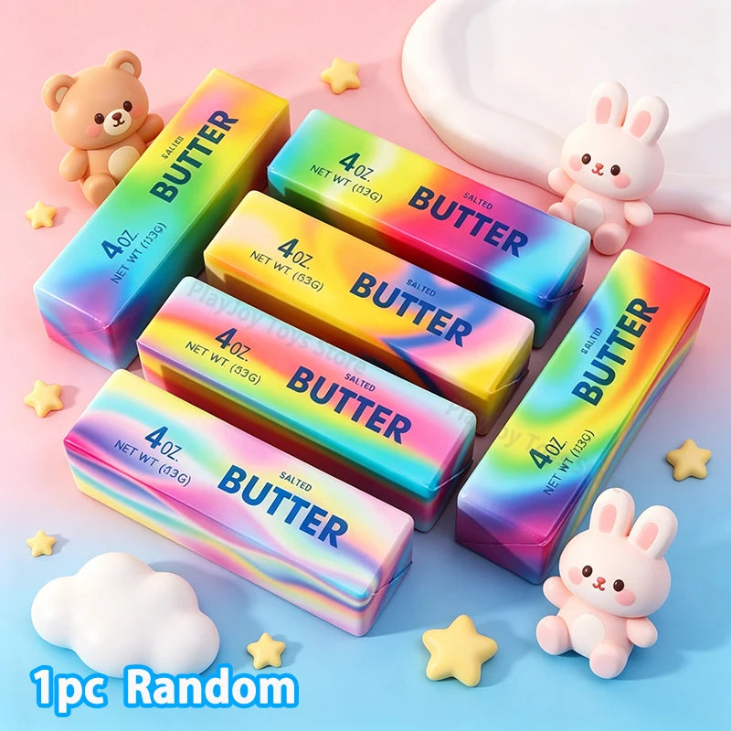 Slow Rising Butter Squishy Sensory Fidget Toy
