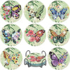 Ocean Series Diamond Art Coaster Kit with Stand – DIY Craft Set for Adults & Beginners