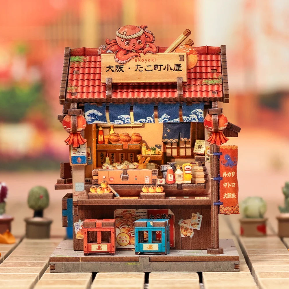 Japanese Mini Store Book Nook DIY Kit