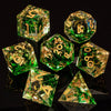 Handmade Resin Sharp Edge Dice Set for RPG Games