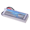 A white hobby hub LiPo battery pack with various cell options and safety warnings.