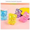 Glitter Gummy Bear Stress Relief Squishy Toy