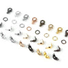 Stainless Steel Jewelry Findings Kit with Clasps, Jump Rings & Connectors