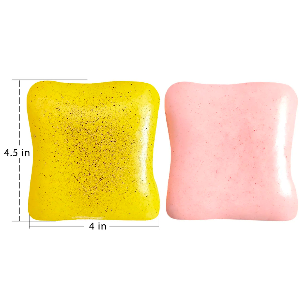 Bread-Shaped Buttery Squishy Stress Relief Toy