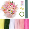472-Piece Chenille Stem Craft Kit with Floral Wire & Gardening Tape