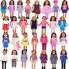 Two-Piece Doll Outfit with Top and Pants for 18-Inch and 43cm Dolls