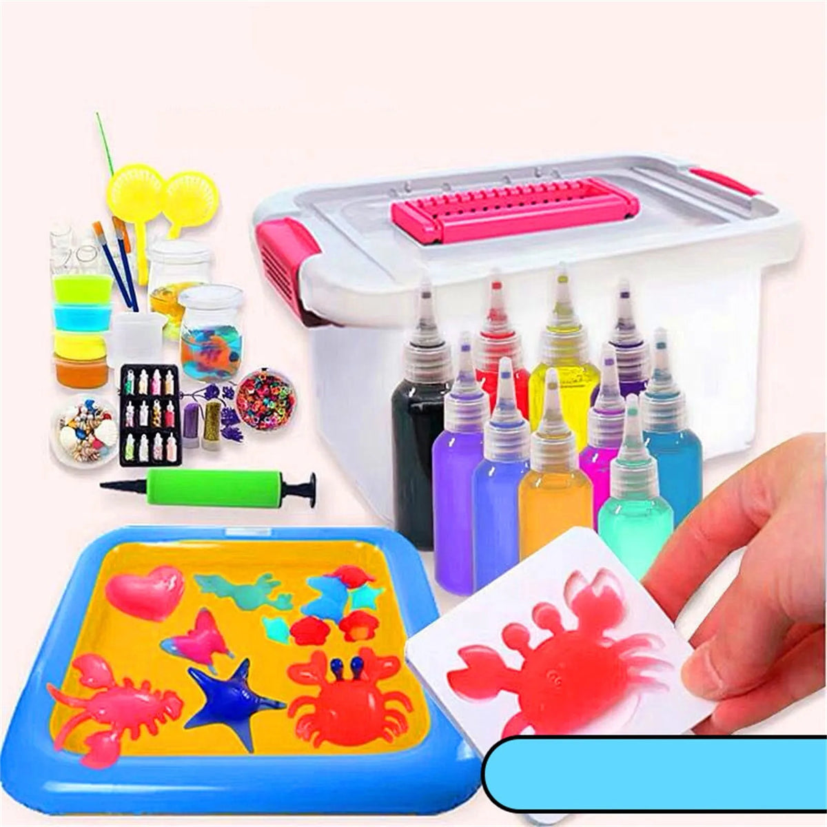 Magic Water Elf DIY Craft Kit – Create Colorful Ocean Creatures