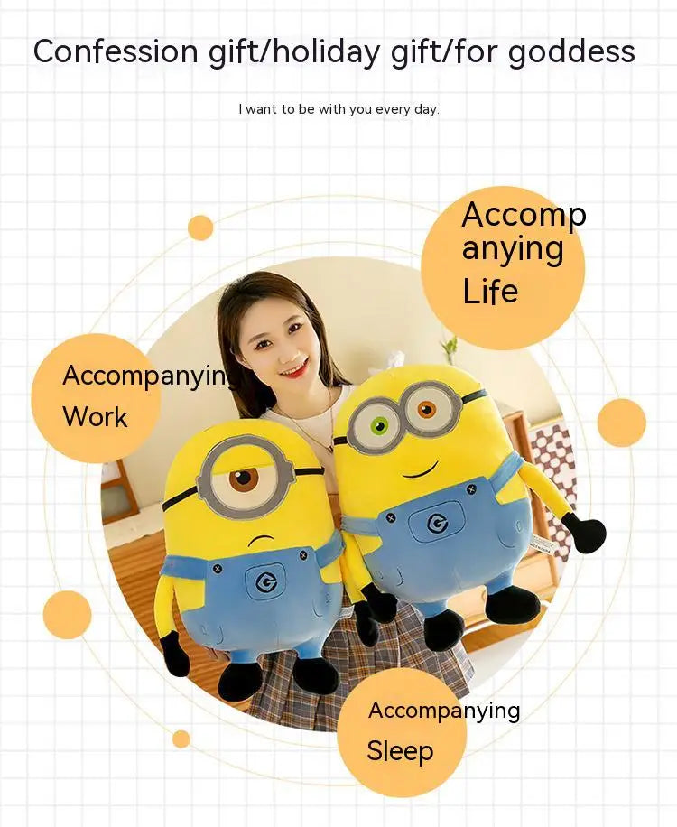 Minions Bob and Stuart Plush Dolls – Soft Movie Collectible Toys